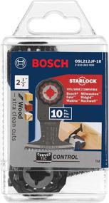 img 3 attached to 🔪 BOSCH OSL212JF-10 2.5 In. Starlock Oscillating Multi-Tool Blade: Exceptional Cutting Power and Precision