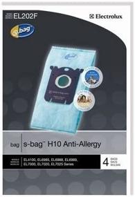 img 4 attached to 🌪️ Genuine Electrolux Anti-Allergy s-bag EL202F (Pack of 8)