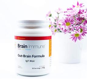 img 2 attached to 🌱 Boost Brain Health and Immunity with Brain Bean Brain-Immune: Advanced Formula for Leaky Gut, Leaky Brain, and Immune Support, featuring Colostrum, L-Glutamine, IgY Max, and Inulin – 30 Servings