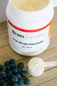 img 1 attached to 🌱 Boost Brain Health and Immunity with Brain Bean Brain-Immune: Advanced Formula for Leaky Gut, Leaky Brain, and Immune Support, featuring Colostrum, L-Glutamine, IgY Max, and Inulin – 30 Servings