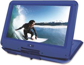 img 3 attached to Ematic 12.1-inch Portable DVD Player Bundle with Travel Bag, Headphones, and Blue Color