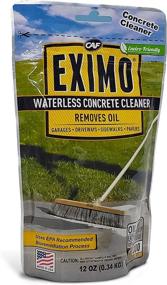 img 4 attached to 🧼 EXIMO® Waterless Concrete Cleaner (0.75 lbs) for Drive, Garage, Basement, and Path Surfaces, Advanced Stain Remover for Oil and Other Petroleum Stains