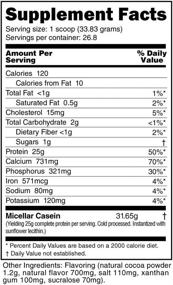 img 2 attached to 🍫 NutraBio Micellar Casein - Slow Digesting Protein Powder, 2 lbs Dutch Chocolate - Muscle Growth, Essential Amino Acids - Non-GMO, Gluten & Soy Free