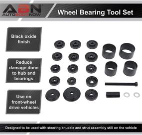 img 1 attached to 🛠️ Efficient 23-Piece Tool Set for Easy Wheel Bearing Removal and Installation - ABN