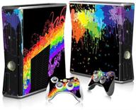 skinown sticker controllers colorfull coloring xbox 360 logo