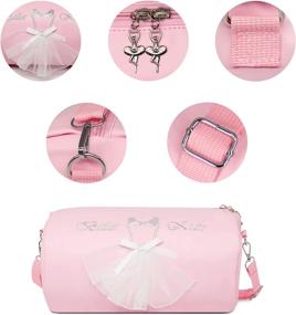 img 3 attached to 🩰 Waterproof Ballerina Hanging Backpacks with Personalized Touch