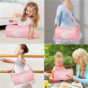 img 1 attached to 🩰 Waterproof Ballerina Hanging Backpacks with Personalized Touch