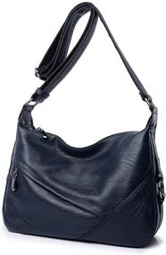 img 3 attached to Shoulder Covelin Leather Crossbody Handbag Women's Handbags & Wallets