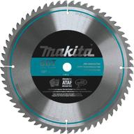 🔪 silver makita a-93675 10-inch micro polished miter saw blade with 60 teeth logo