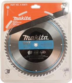 img 1 attached to 🔪 Silver Makita A-93675 10-Inch Micro Polished Miter Saw Blade with 60 Teeth