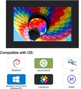 img 3 attached to OSOYOO 3.5 Inch DSI Capacitive Touchscreen LCD Display for Raspberry Pi 4 B 3 Model B+ 2, Plug and Play Monitor Compatible with Raspbian, Ubuntu, Kali, RetroPie, and Windows 10 IOT Core