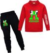 trousers pullover sweatshirt novelty tracksuit boys' clothing via clothing sets logo