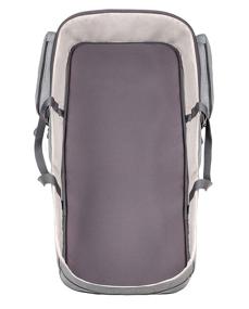 img 1 attached to 🏻 Babymoov Travelnest Gray: Comfy 3-in-1 Portable Bassinet, Travel Crib & Diaper Bag Set