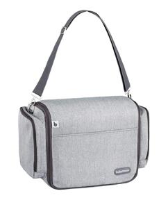 img 3 attached to 🏻 Babymoov Travelnest Gray: Comfy 3-in-1 Portable Bassinet, Travel Crib & Diaper Bag Set