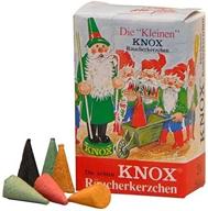 🌲 authentic german incense cones variety pack: knox mini, made in germany for christmas smokers logo