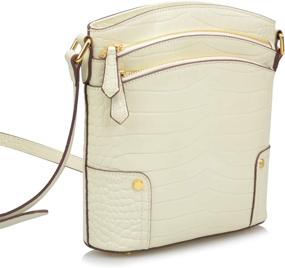 img 3 attached to Ainifeel Leather Crossbody Genuine Shoulder Women's Handbags & Wallets for Shoulder Bags