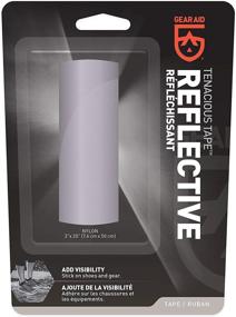 img 3 attached to 🔆 GEAR AID Tenacious Tape Reflective - Enhances Safety for Jackets, Bikes, Outdoor Gear - Silver, 3” x 20”