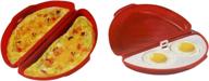 microwaveable microwave omelet poacher plastic logo