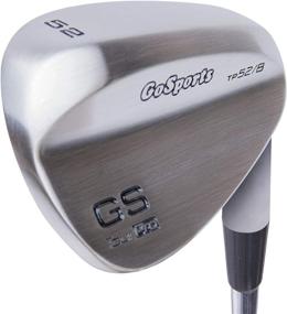 img 4 attached to 🏌️ GoSports Tour Pro Golf Wedges – 52° Gap, 56° Sand, and 60° Lob Wedges in Satin or Black Finish for Right-Handed Players