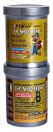 🔨 pc products pc-woody wood repair epoxy paste: two-part 12 oz in two cans, tan - ultimate wood restoration solution logo