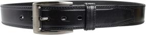 img 2 attached to 👔 Gelante Men's Black Leather Belt 38013 - High-quality Men's Accessories for Enhanced Style and Durability