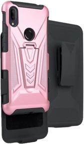 img 4 attached to Case With Clip For Jitterbug Smart3 Phone Cell Phones & Accessories for Cases, Holsters & Clips