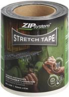 🚪 huber zip system stretch tape for doors and windows rough openings - 6"x20', self-adhesive flashing logo