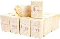 🎍 bamboo facial sheets (60 pack) for wedding guests, delightful happy tears tissue packs logo