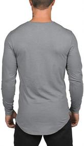 img 2 attached to Longline Bodybuilding Reflective Crewneck Turquoise