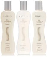 💆 biosilk silk therapy trio gift set: luxurious haircare delivered in style logo