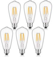 💡 crlight dimmable led incandescent equivalent filament bulb logo