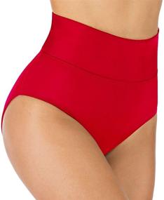 img 4 attached to 👙 Micosuza Women's Waist Control Tankini Swimwear for Swimsuits & Cover Ups