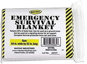 img 4 attached to 🔥 Mayday Industries Emergency Survival Blanket: Unrivaled Safety and Protection for Outdoor Adventures