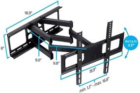 img 2 attached to Monoprice Select Full Motion Articulating Bracket