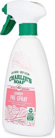 img 2 attached to 🌿 Charlie’s Soap Laundry Pre-Spray (16 Fl. Oz, 2 Pack) | Natural Laundry Pretreat & Stain Remover – Powerful, Non-Toxic & Eco-Friendly