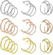 modrsa rings stainless double piercing logo