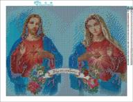 🖼️ zimal 5d diamond painting full drill: saint & virgin diamond mosaic for religious icons - 11.8 x 15.8 inch logo