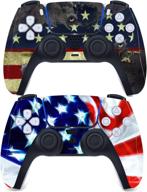 🎮 ps5 dualsense controller vinyl decals skin stickers - 2 pack (combination 3) logo