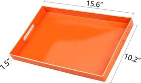 img 2 attached to Zosenley Decorative Plastic Rectangular Bathroom Accessory