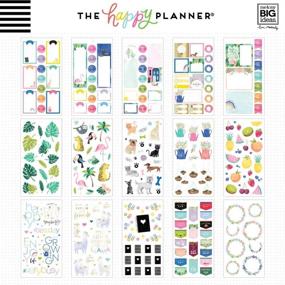 img 1 attached to 🎨 Happy Illustrations Theme Sticker Value Pack by me & my BIG ideas - Multi-Color - Ideal for Projects, Scrapbooks & Albums - 30 Sheets, 521 Stickers Total - The Happy Planner Scrapbooking Supplies