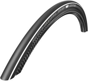 img 1 attached to Schwalbe Tire Clincher Black White 700X23