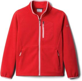 img 3 attached to Columbia Fleece Jacket Collegiate Bright Outdoor Recreation in Outdoor Clothing