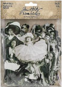 img 4 attached to The Versatile Charm of Tim Holtz Idea-Ology Paper Dolls: A Must-Have for Crafters