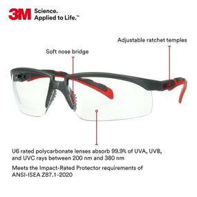 img 3 attached to 👓 Unveiling 3M Glasses: Unbeatable Scotchgard Anti-Fog & Anti-Scratch Technology