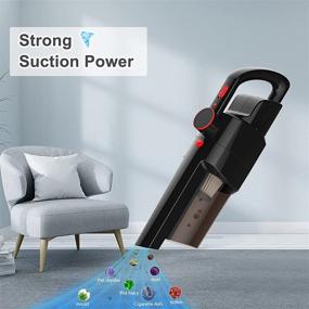 img 3 attached to 🔌 Ultimate Convenience: Portable Cordless Handheld Vacuum Cleaner