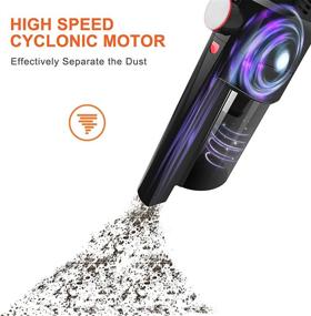 img 2 attached to 🔌 Ultimate Convenience: Portable Cordless Handheld Vacuum Cleaner