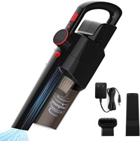 img 4 attached to 🔌 Ultimate Convenience: Portable Cordless Handheld Vacuum Cleaner