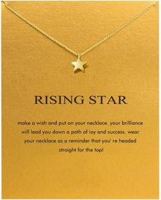 img 3 attached to Hundred River Star Necklace Message