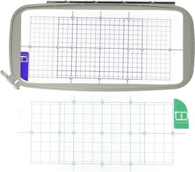 img 1 attached to 🧵 Replacement SA445 Extra Large Embroidery Hoop - 5" x 12" - Compatible with Brother Machines PE-770, PE-700, PE-700II, PE-750D, PE-780D, Innov-is 1000, Innov-is 1200, Innov-is 1250D