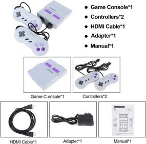 img 3 attached to 🎮 Optimized Console Handheld Controller: Reviving Childhood Nostalgia